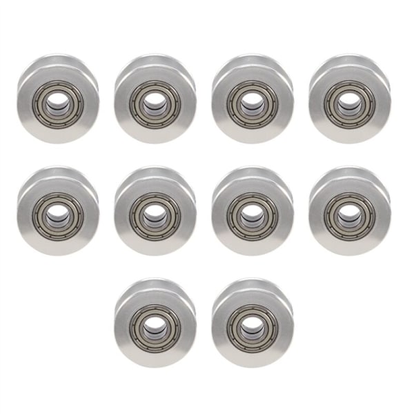 GT2 20-tannet remskive med 5 mm hull for 3D-printer 6 mm reimbredde (pakke med 10 stk.)