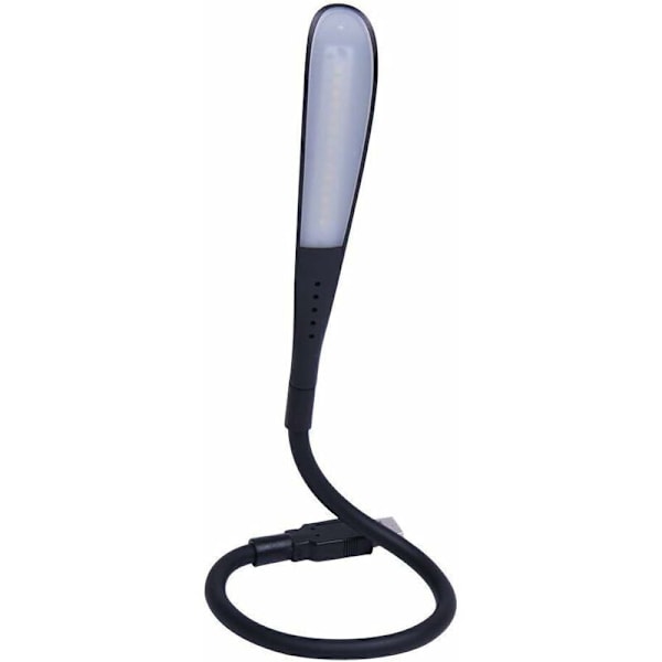 USB-dæmpbar lampe til computer/pc/notebook/laptop (sort)-