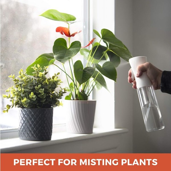 Alpree 3-pack Kontinuerlig Hårfuktighetsdimma Sprayflaska Ultrafin Dimma Spray för Frisering, Rengöring, Trädgårdsskötsel, Dimning och Hudvård 300ml av alpre