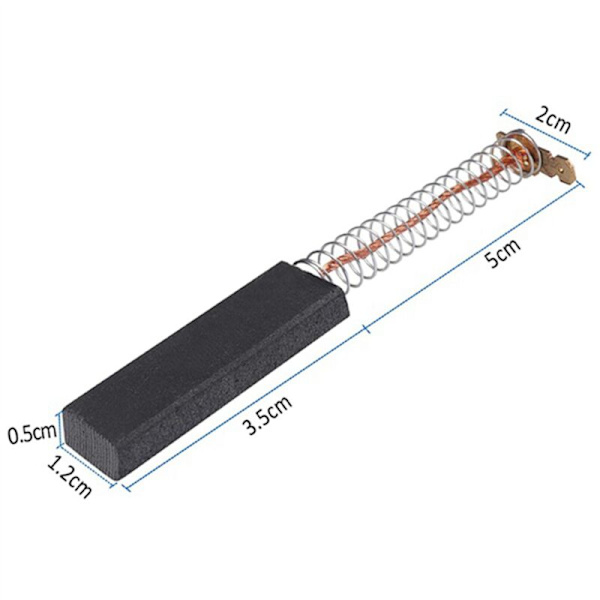 Kullbørster for vaskemaskin 154740 Motor for 24-serien Deler