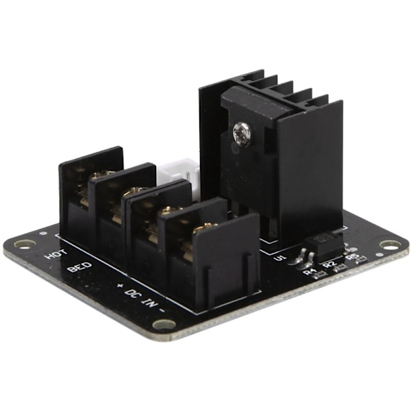 3D Printer Hotbed Mosfet Udvidelsesmodul 2 Pins Anet A8 A6 A2 Kompatibel Sort