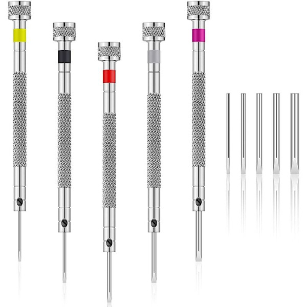 10 st Mini Precision Skruvmejsel Set för Klockreparation Glasögonreparation Arbetselektronikreparation