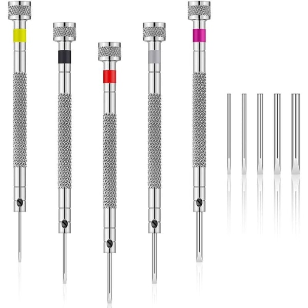 10 stk. Mini præcisionsskruetrækkersæt til urreparation, briller reparation, arbejde med elektronikreparation