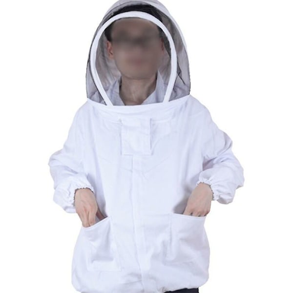 Bibehållande kläder skyddskläder biodling jacka smock biodlare utrustning n0pa Xl