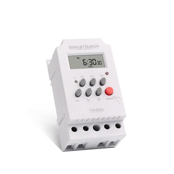TM630A-2 Klokkesignal Instrument Gulvlamper Neonlys Scenetidsstyring Tidsstyring 220V
