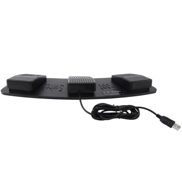 Hiiren poljinohjaus Kolminkertainen jalkakytkin Fs3-P Usb-yhdistelmä yli 3 polkimen simuloi piilotettua näppäintä Usb-kytkin