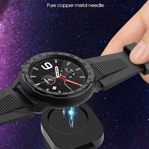 Multifunksjonell lader for Amazfit GTS GTR 42Mm 47Mm Smart Watch tilbehør Trådløs hurtiglading