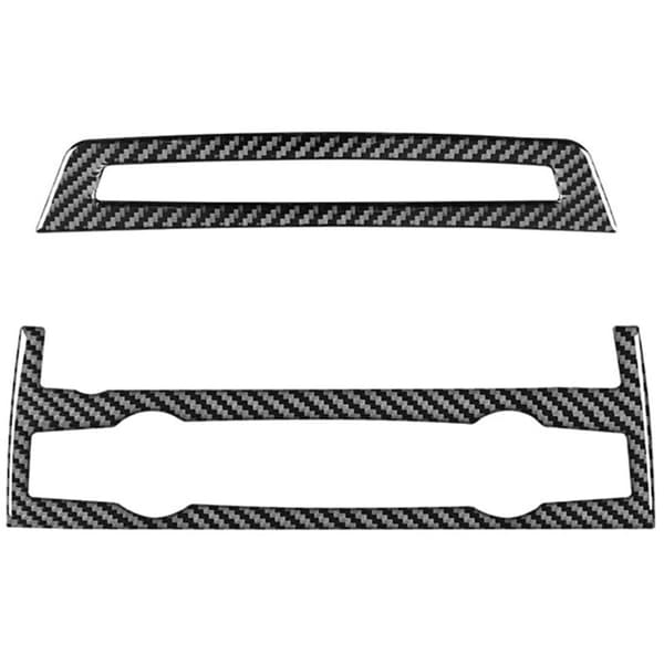 Panel för luftventil i mitten av bilen, trim i fiber för -X5 E70 2008-2013 X6 E71 2009-2014 Tillbehör
