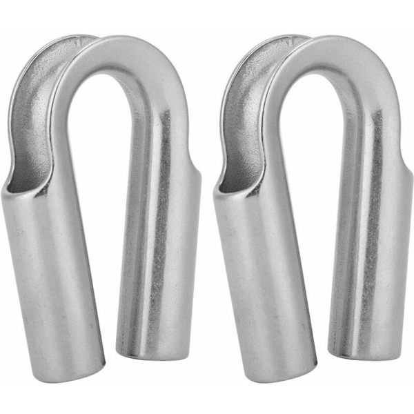 Kabelhylse i rustfritt stål for 8 mm kabel