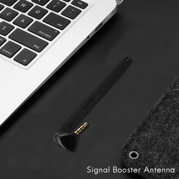 Signalforsterker 3,5 mm 6DBI Jack Ekstern Antenne for Mobiltelefon