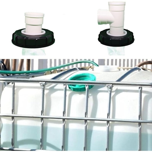 IBC Låg Filter IBC Tank Tilbehør Nylon Filterdæksel 165mm med Topdæksel IBC Regnvandstank Netfilter Ler Tønde-1