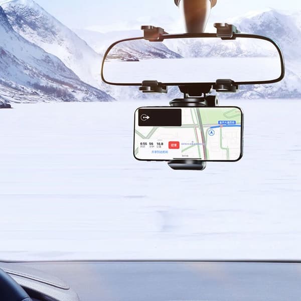 Auton puhelinteline, auton GPS-navigoinnin taustapeili, monitoiminen auto