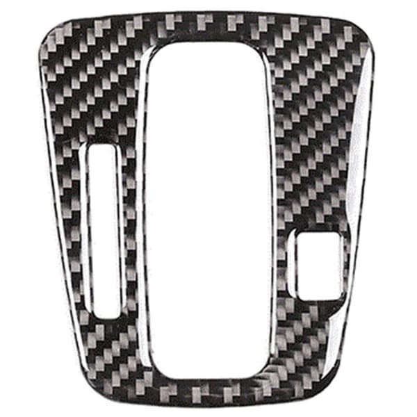 2X Växelspaksram Panel Trim Cover för 2007-2011 Fiber