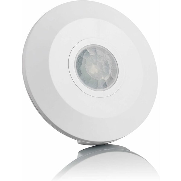 Infraröd rörelsesensor för inomhusbruk, ytmontering, programmerbar, räckvidd 6m/360°, anpassad LED