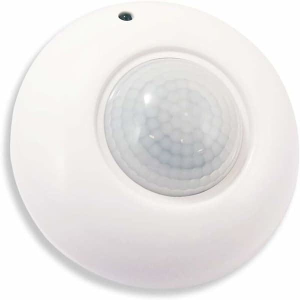 PIR Bevegelsessensor Overflate Takmontering 360° Maks 1200W--