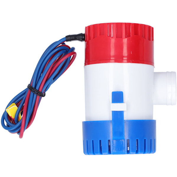 DC Bilgepumpe Semi-Automatisk Elektrisk Afbryder Lille Neddykkelig Pumpe til Dræning Leverer 12V/24V 350/500/750/1100GPH (12V 1100GPH)