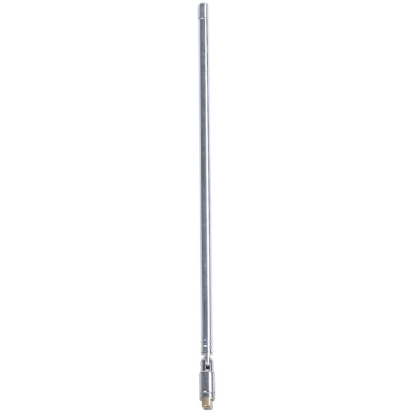 22cm - 100cm 6-osainen hopeinen teleskooppiantenni televisiolle ja DAB-radiolle