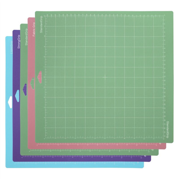 5 stk. skæremåtter til Maker 3/Maker/Explore 3/Air 2/Air/One (12x12 tommer) Quiltede Cricket-måttetilbehør