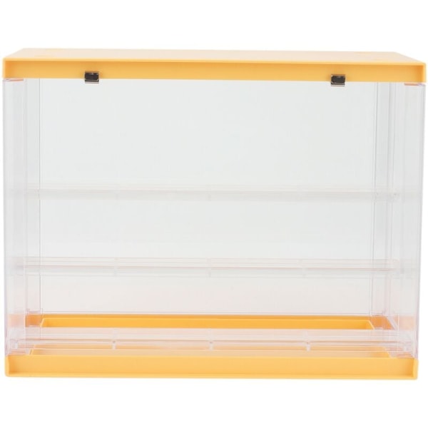Klar akryl blind boks opbevaringsdisplay kasse skal dukke legetøj figurer 3 niveauer showcase holder støvtæt arrangør model-A