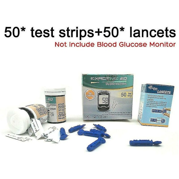 Bästsäljare 2023 Blodsockermätare Diabetes Test Kit Blodsockermätare Med Teststickor
