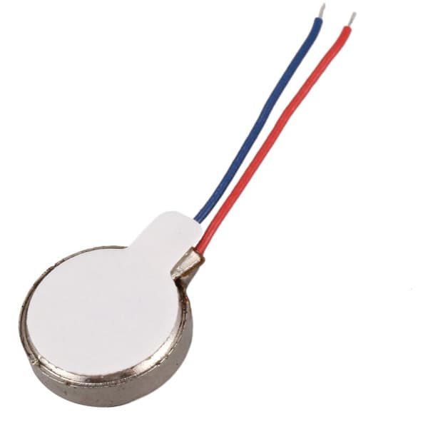 5 st DC3V/0. 1A 1.5V / 0.05A 10 x 2.7mm mini vibrationsmotor Silver