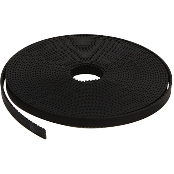 5 Meter GT2 Synkroniseringsrem Bredd 6mm Passar för Reprap Mendel Rostock Prusa GT2-6mm Rem