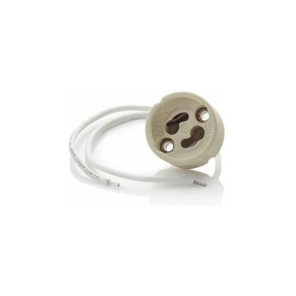 GU10-sokkel for LED og halogen, 20 stk. [Energiklasse A]