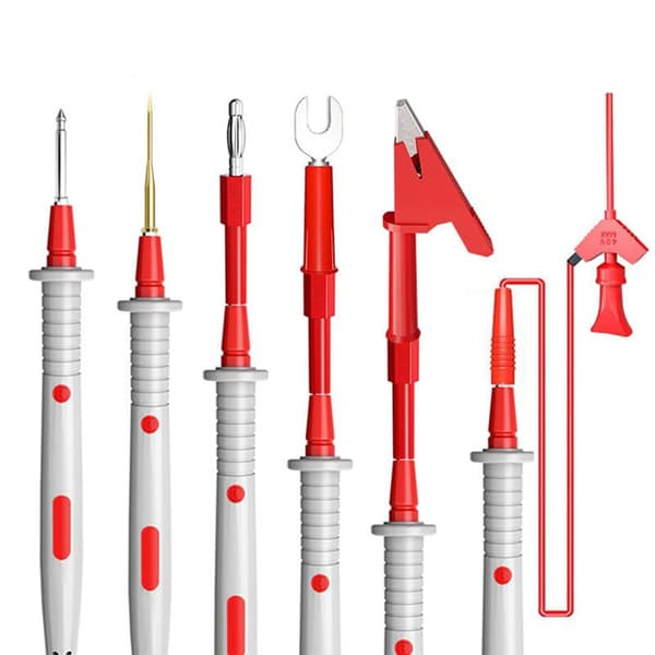 P1503E-serie Universal Multimeter Probe Test Lead Kit, Reservedeler, IC-testerspiss, SMD-testhake, Klips