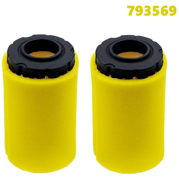 2 kpl Ilmansuodatin 793569 20-21HP 793685 Esisuodatin MIU11513 Ruohonleikkuriin Esisuodattimilla