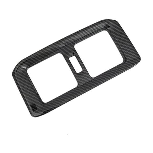 Bils luftkonditionering ventilationsöppning täck trim armstöd låda halv pack bakre för 4 2019 2020 benfiber bilstyling het