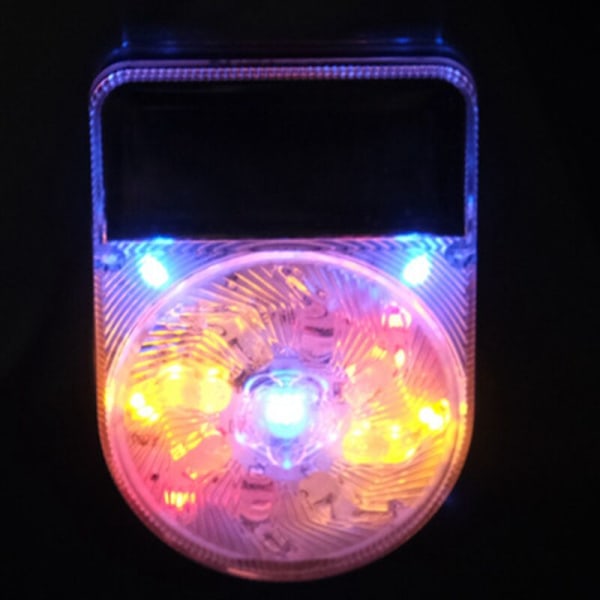 1 stk. Bil Smart Sensor Indikator Lys Sol Advarsel Bagende Kollisionsforebyggelse LED Blinklys Lastbil Parkeringslys