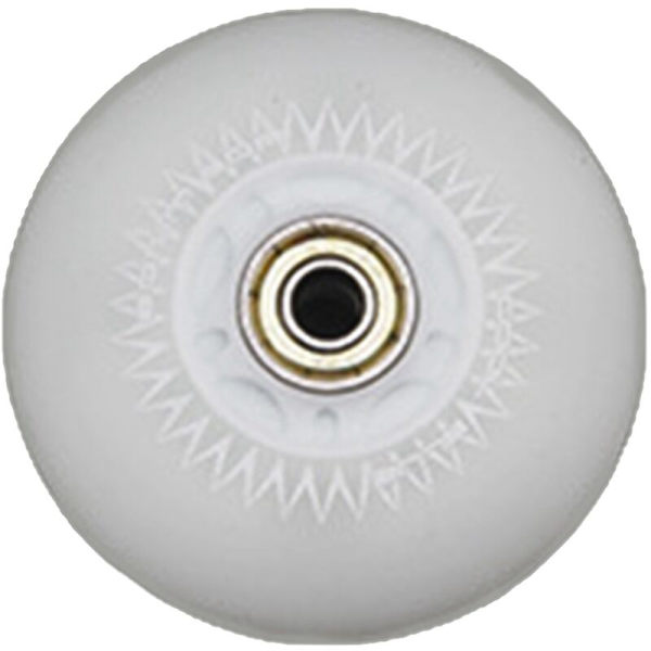 80 mm hjul 4 st LED glidande skridsko blinkande hjul rullar hållbara lysande ersättning vit