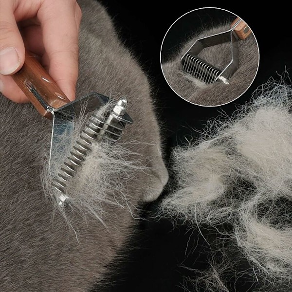 Coat King Trimmer för hundar, oöverträffad i sin effektivitet, med 14 skärblad, idealisk för terrier HIASDFLS