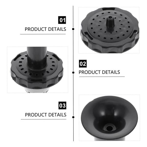 Dam Submersible Pump Spray Heads Pump Nozzle Set Multifunksjonell Dyse L