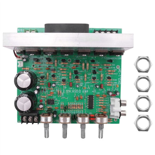 Ljudförstärkarkort 2.1-kanal 240W Hög effekt Subwoofer-förstärkarkort Dubbel biograf Förstärkare Ac18-24V