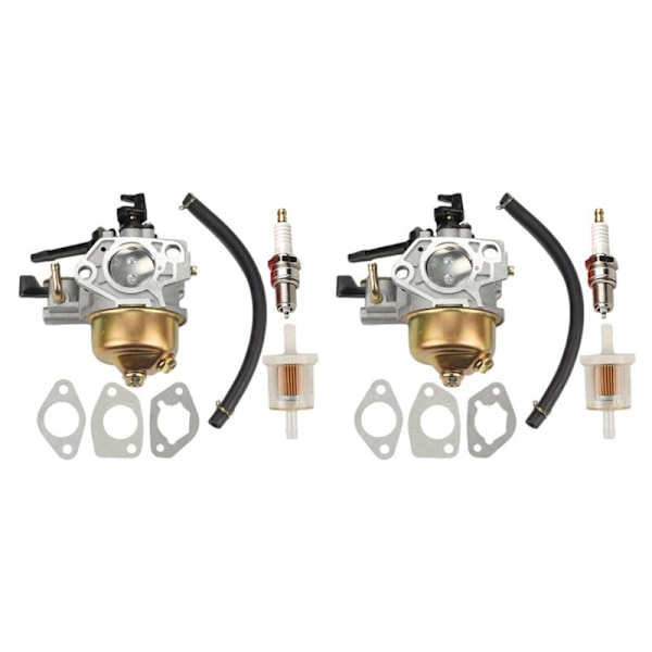 2X Kaasutin GX390 GX340 13HP 4-tahtimoottorin ruohonleikkuriperävaunun jyrsinkorvaus 16100-ZF6-V01