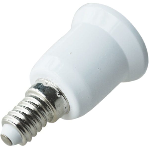 CFL LED-lampadapter/E14 till E27-sockelomvandlare