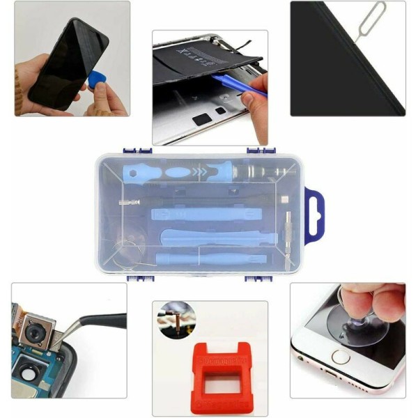 115 i 1 magnetisk precisionsskruvmejselsats, bärbar miniskruvmejsel reparationsverktyg för demontering av bärbar dator, smartphone, klocka, glasögon, dator (