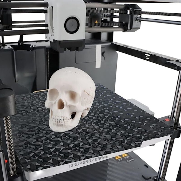 PEO PEI Byggeplade til Bambu-Lab 3D-printer X1/X1C/X1E/P1P/P1S/A1, Fjederstål + Dobbeltsidet 257 X mm