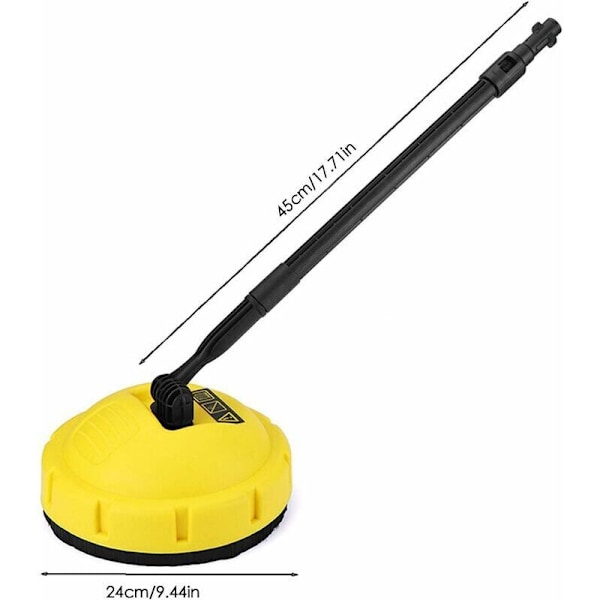 Roterande borste för Karcher K, roterande ytrengörare Toppvägg Patio Cleaner för Karcher K elektriska högtryckstvättar