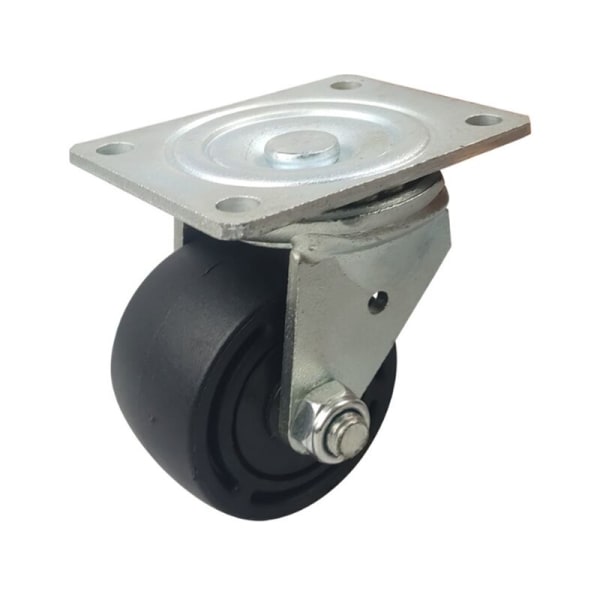 Universal Pulley Wheel, 3 Inch Universal Wheels Swivel Caster Tool with Top Plate and Bearing for Trolley Logistics Carts