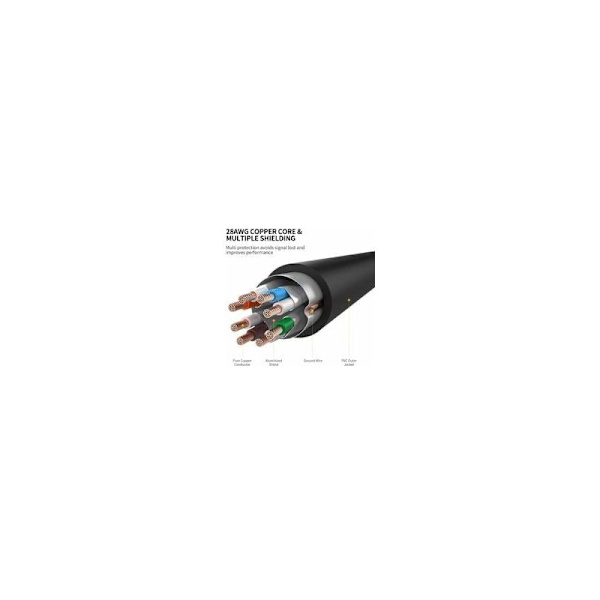 20M Cat 7 RJ45 Ethernet-kabel BLEOSAN Hög Hastighet Gigabit LAN Nätverkskabel 10 Gbit