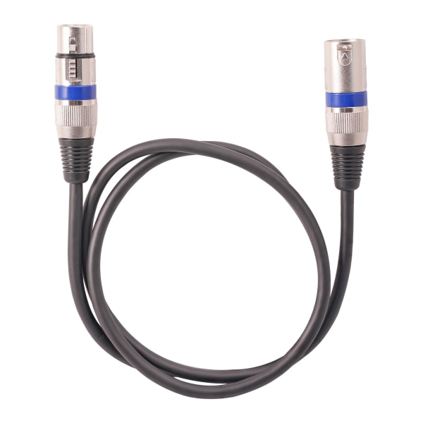 XLR-mikrofonkabel, mikrofonkabel, XLR-kabel (1-pack) 1.8 meters