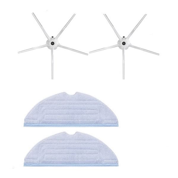 10 st serie moppduk sidoborste för Xiaomi T7 T7Plus S7 för Roborock dammsugartillbehör