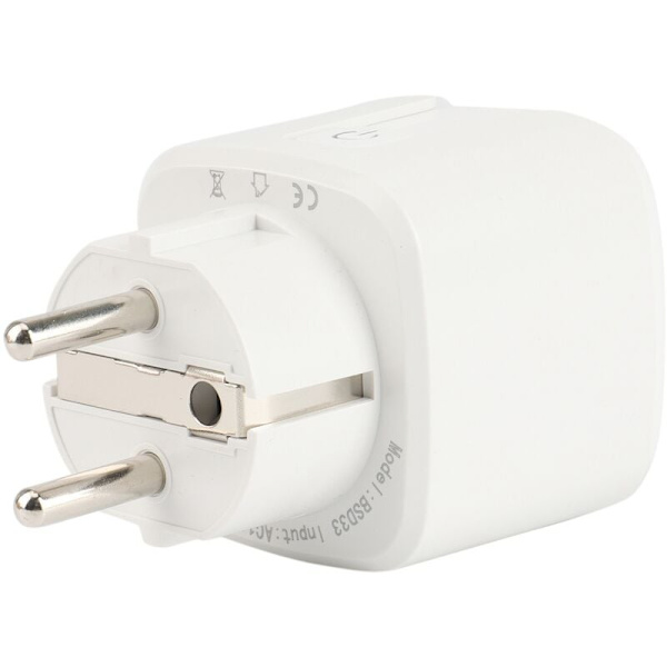 Wifi Smart Socket Europæisk bærbar timer switch stikkontakt, Smart fjernbetjening