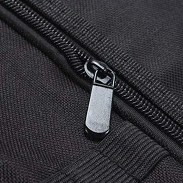 Rullbar 600D Oxford Canvas Verktygsväska med 22 Fack - För Elektriker, Snickare - Röd