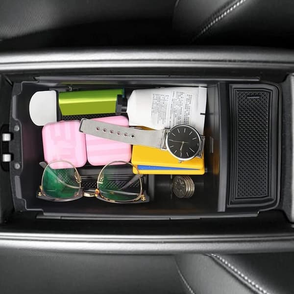 Oppbevaringsboks for bilens midtkonsoll, armlene, interiør, hanskerom for Genesis G80 2021