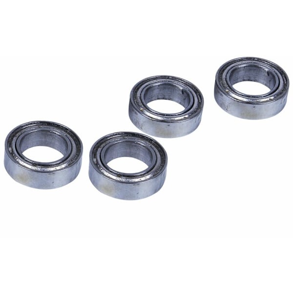 10 st Miniatyr Förseglade Metallskyddade Metriska Lager En Kulla Modell: MR106-ZZ 6X10X3 Mm