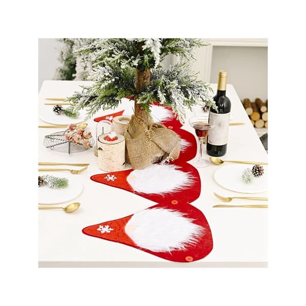 Dukke Duk Tilbehør Dekorasjon Julebord Ornament Julepynt-A