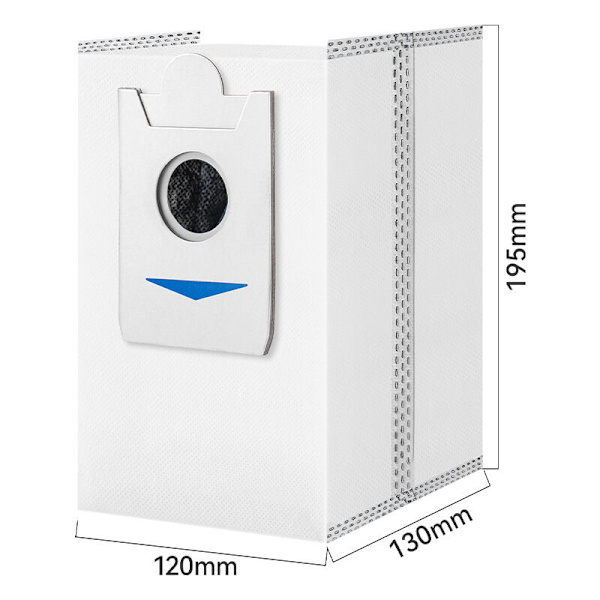 Tarvikkeet Ecovacs Deebot X2, X2 Omni, X2 Pro, DEX86 -imuriin, varaosat, 1 pääharja, 8 sivuharjaa, 4 puhdistusliinaa, 2 suodatinta, 2 d